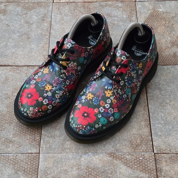 (230)닥터마틴 1461 플라워 3홀 구두