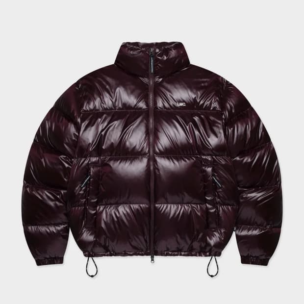 LMC 패딩 GLOSSY PUFFER DUCK DOWN PARKA 