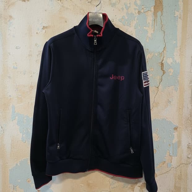Jeep 지프 네이비 트랙 자켓 XL