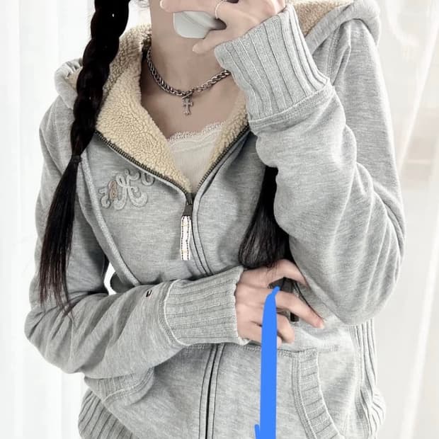 타미힐피거 빈티지 후드집업