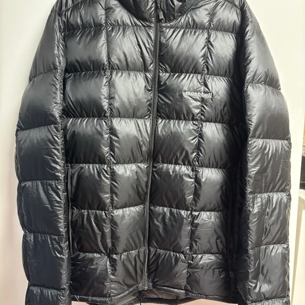 몽벨 경량패딩 슈페리어 다운 자켓 블랙