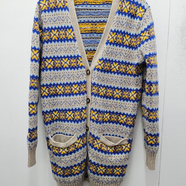 폴로 랄프로렌 페어아일 여성 롱가디건