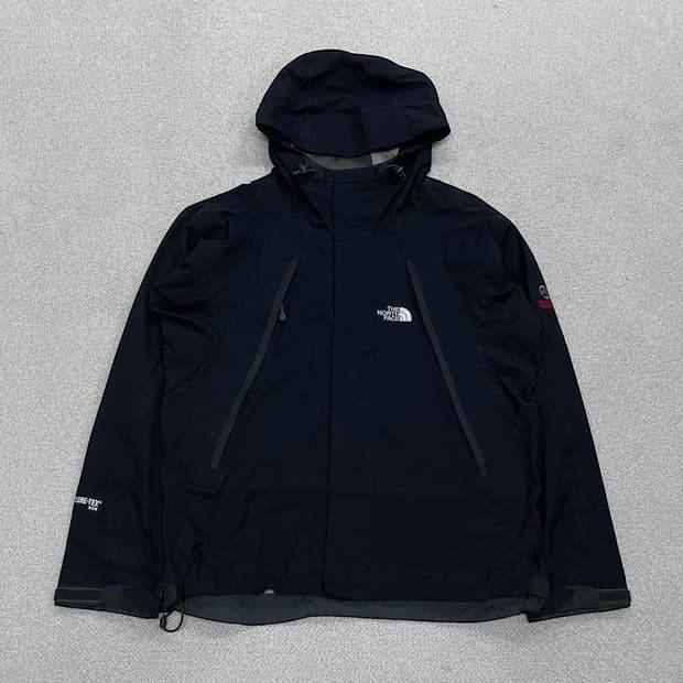 노스페이스 고어텍스 써밋 xcr 바람막이 자켓 블랙
