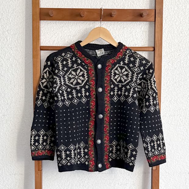 Norwegian Snow Knit Cardigan