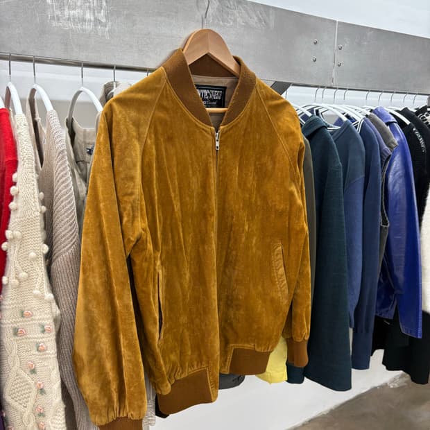Vintage 스웨이드 자켓