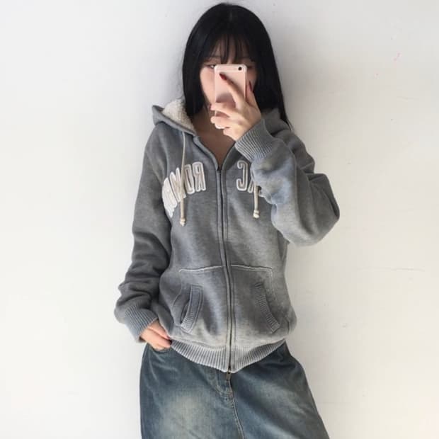 아베크롬비 쉐르파 후드집업