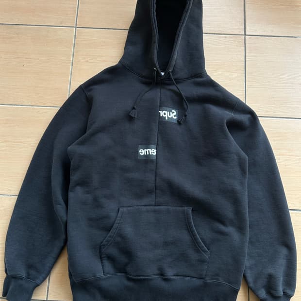 18FW 슈프림X꼼데가르송셔츠 후디 