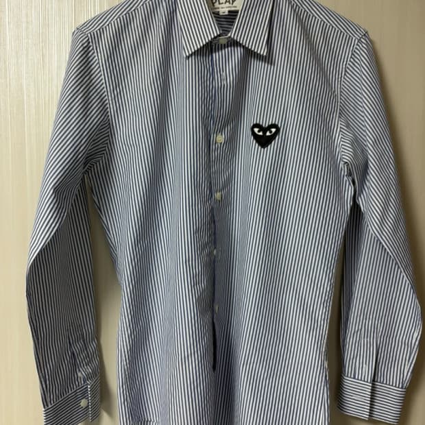 꼼데가르송 스트라이프 셔츠