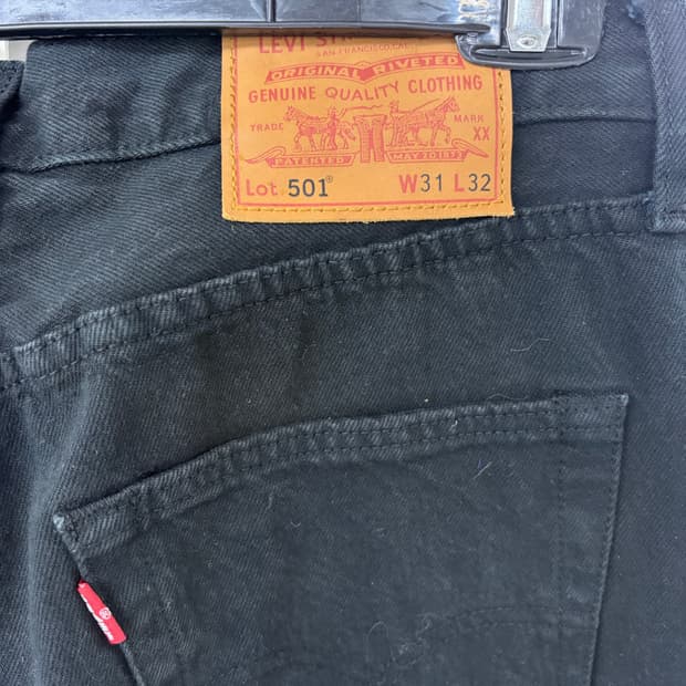 리바이스501 흑청