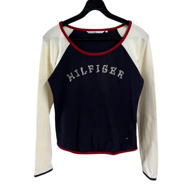 타미힐피거 y2k 긴팔티
