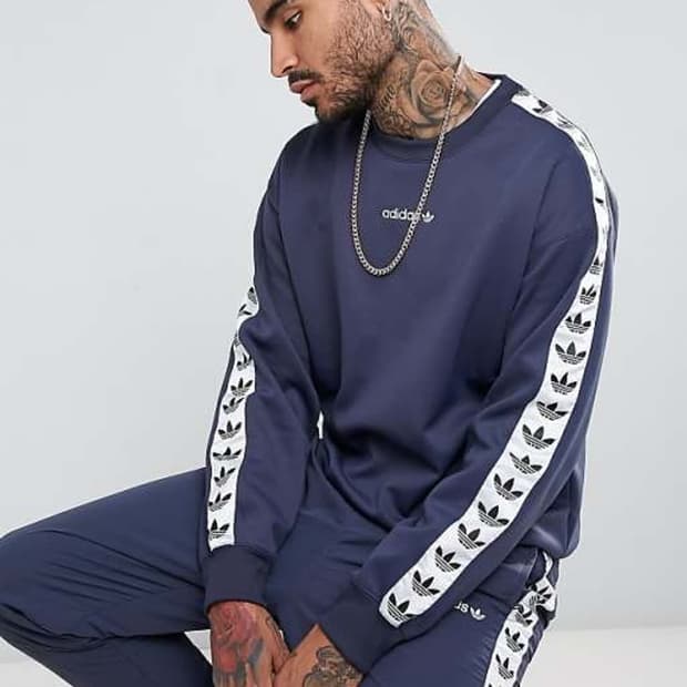 아디다스 남성 맨투맨 M