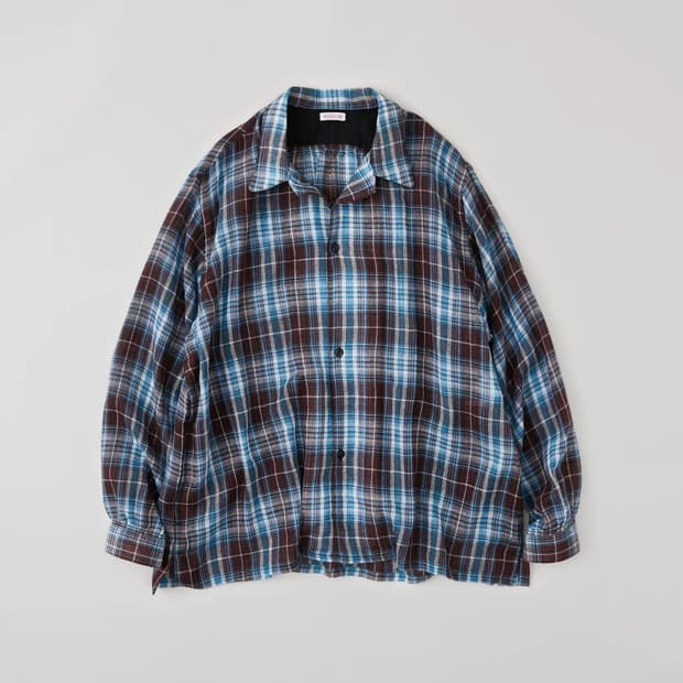 [L] 나이스네스 25aw thom 체크 셔츠