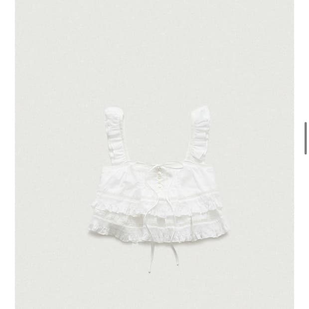 더바넷 velora frill wing 블라우스 새상품 판매합니다