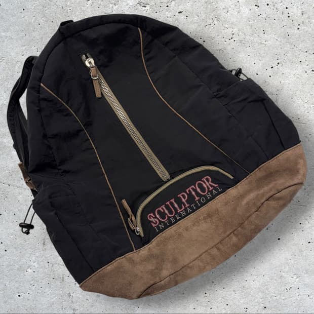 SCULPTOR 백팩 나일론 블랙 배낭 가방