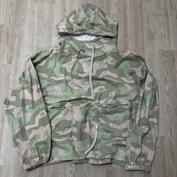 자라 밀리터리 후드 풀오버 [카모플라쥬] XL/105
