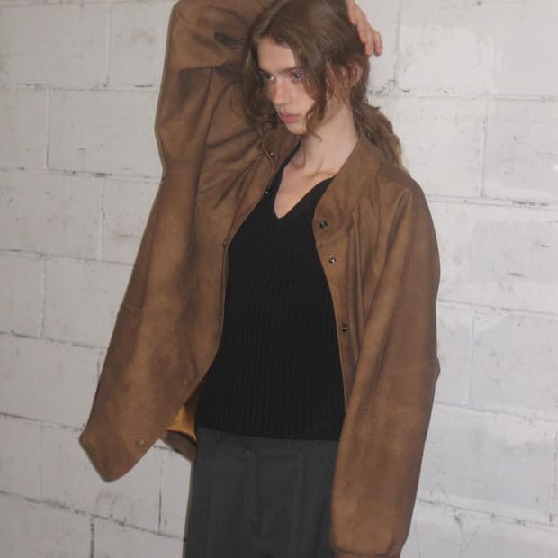 스무드무드 레더자켓