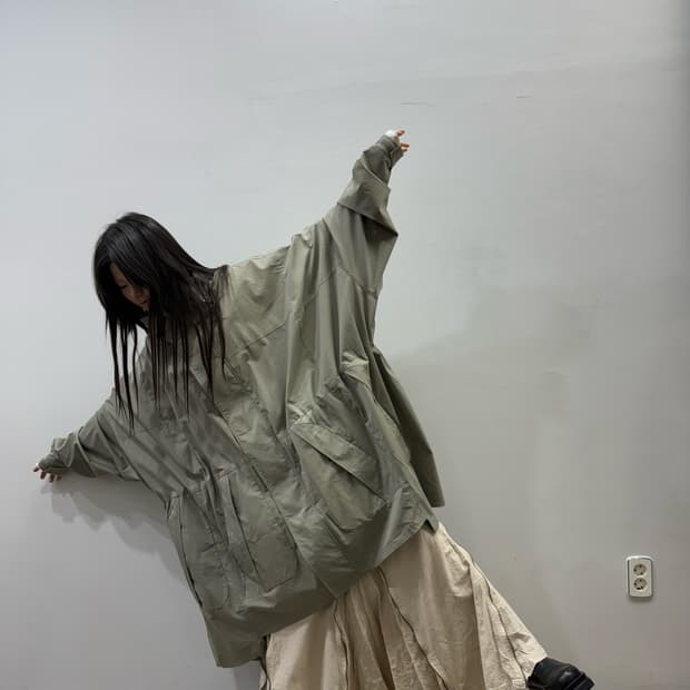 나나서카 x wild things 리워크 야상