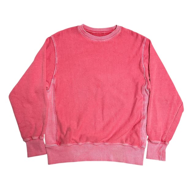 빈티지 페이디드 핑크 스웻셔츠 L~XL
