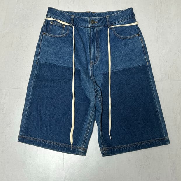 디키즈 데님 버뮤다 페이크 팬츠
