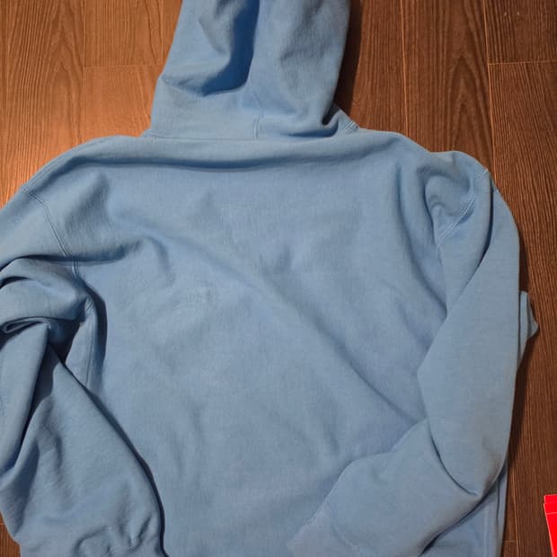 슈프림 박스로고 후드 스웨트셔츠 시안 - 25FW XL