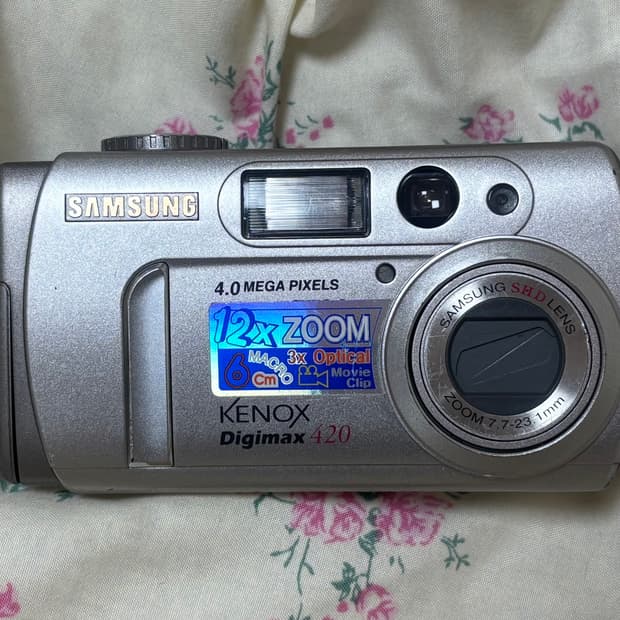 삼성 케녹스 Digimax 420 빈티지 디카 (가격인하 X)