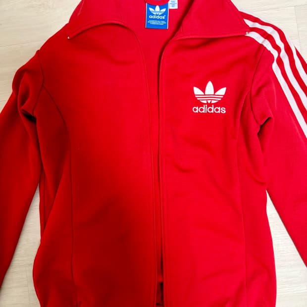 Adidas 아디다스 파이어버드 져지 빨강 xs