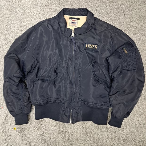 리바이스90s플라이트ma1봄버