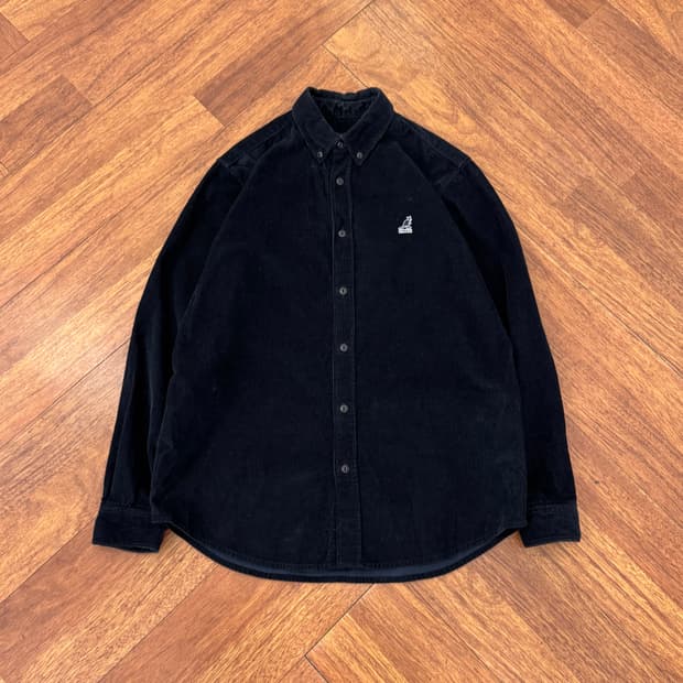 L 캉골 네이비 코듀로이 남방 셔츠 