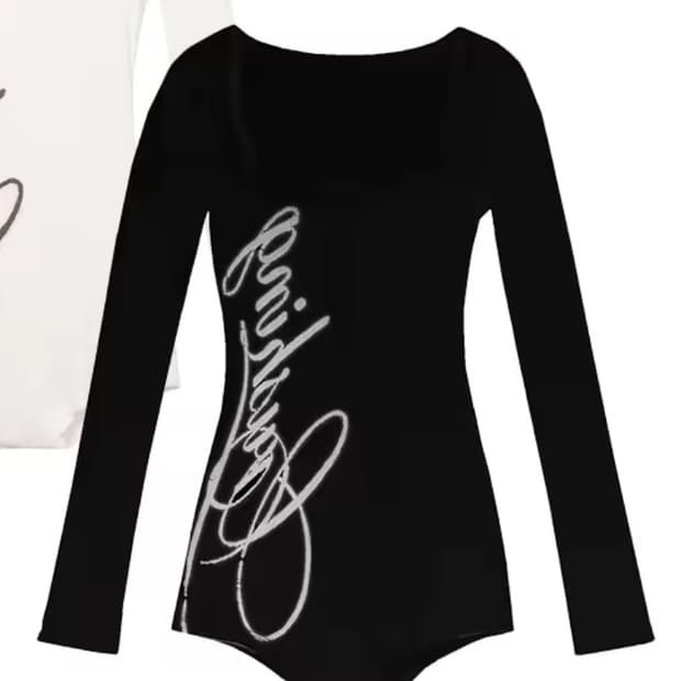 letter bodysuit 