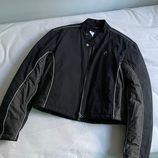 아캄 패딩 바이커 숏 자캣 2