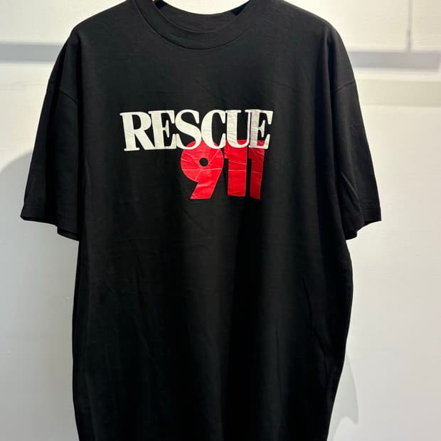 [105] 90‘s Rescue 911 Hanes T shirt