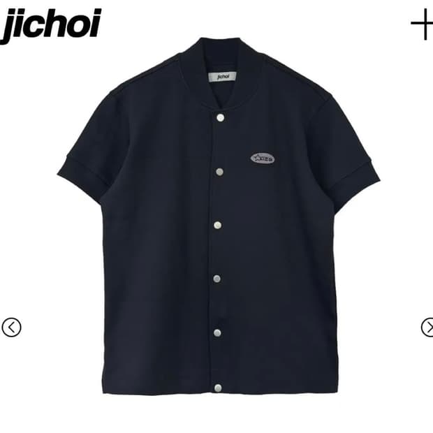 지초이 SS23 SHORT SLEEVE VARSITY (GRAPHITE)
