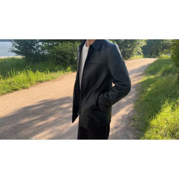 Yohji Yamamoto Cowhide Leather Jacket