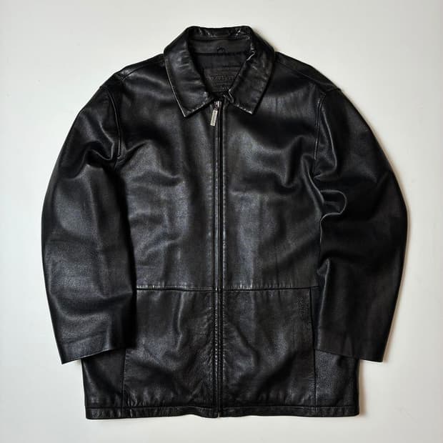 VAUTOUR 00's 램스킨 라이더 싱글 자켓 PN9185