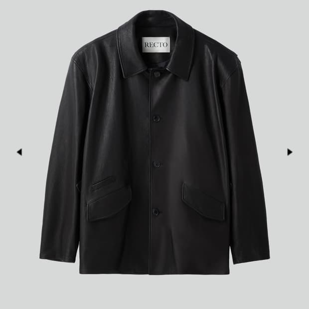 렉토 레더 초어 자켓 새상품