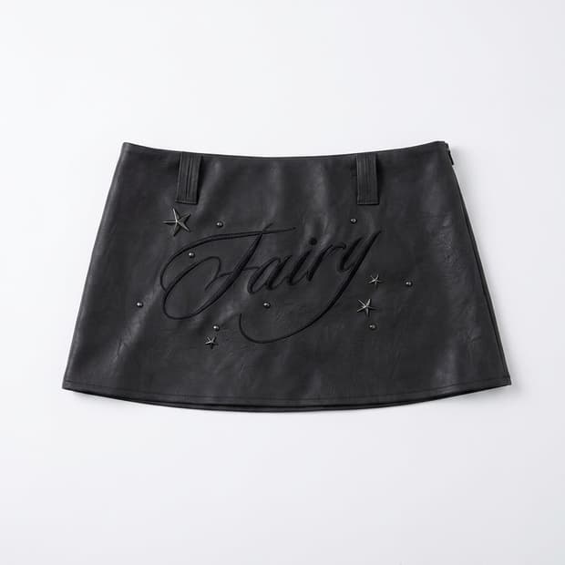 FAIRY STUD SKIRT [GRAY]