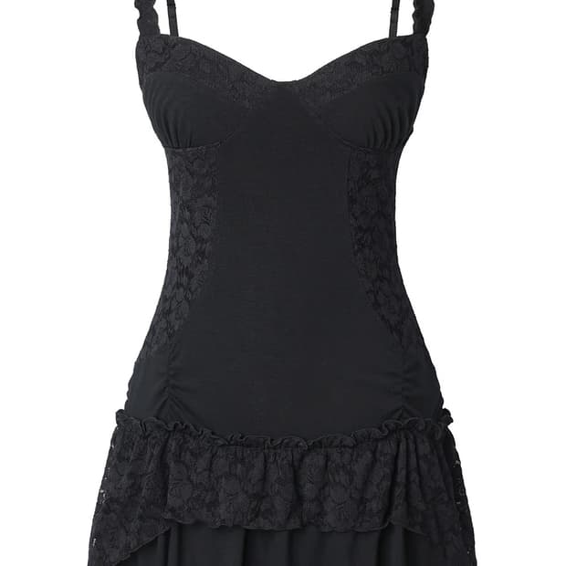 쓰리타임즈 S 나타샤 드레스 원피스 블랙 threetimes