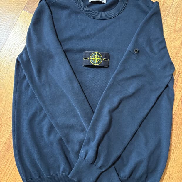 스톤아일랜드 네이비 니트 M