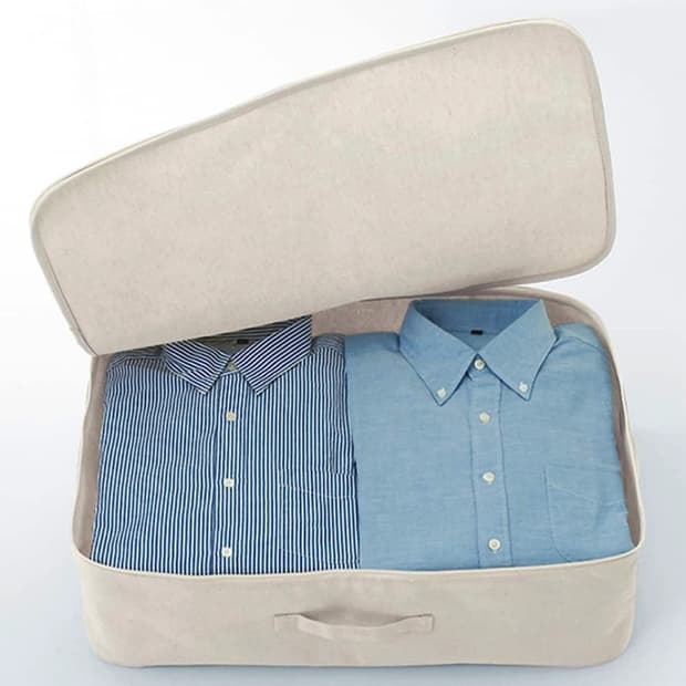 [새상품] 무인양품 소프트 박스 의류케이스 L