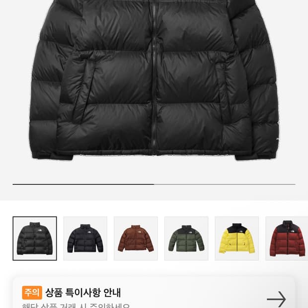 노스페이스 눕시 해외판 700 패딩