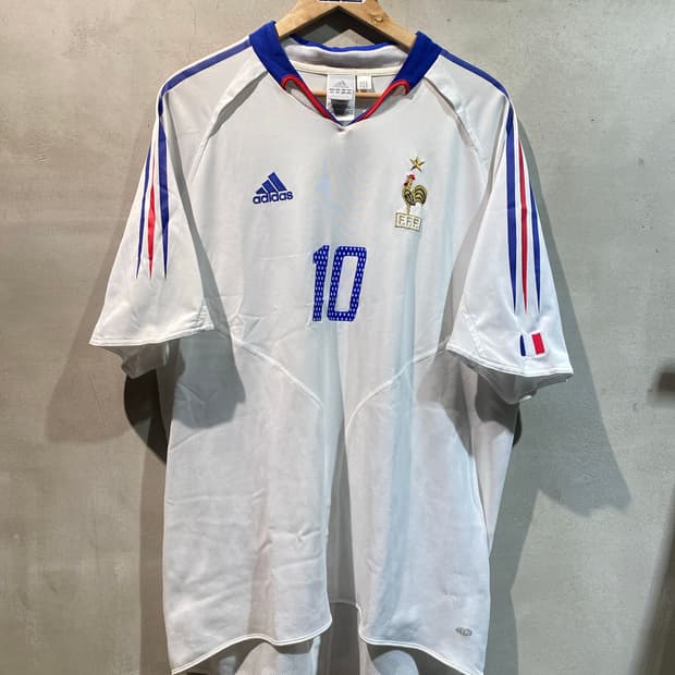02-04 프랑스 국가대표 지단 어웨이 유니폼