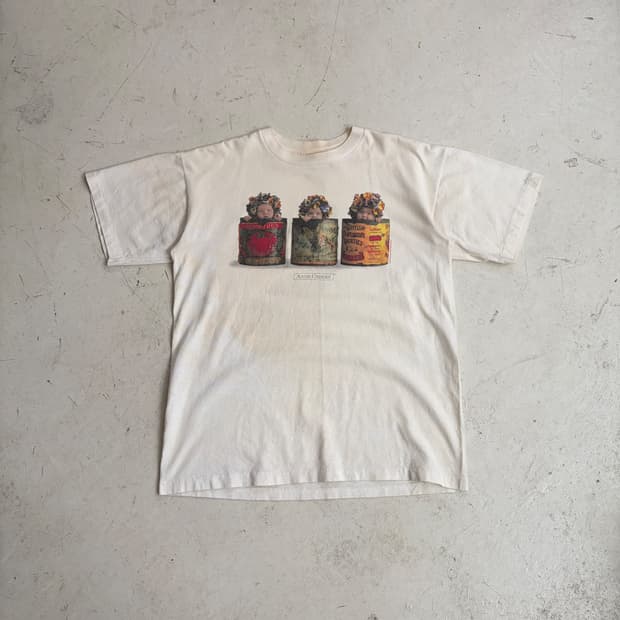 90s USA 앤 게디스 틴 켄 베이비 빈티지 반팔티 L