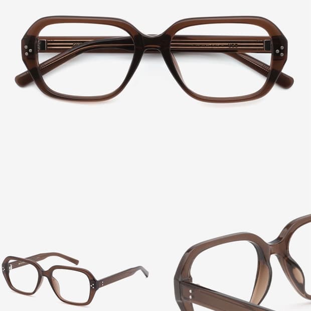 리에티 안경 UGO 브라운(새상품)