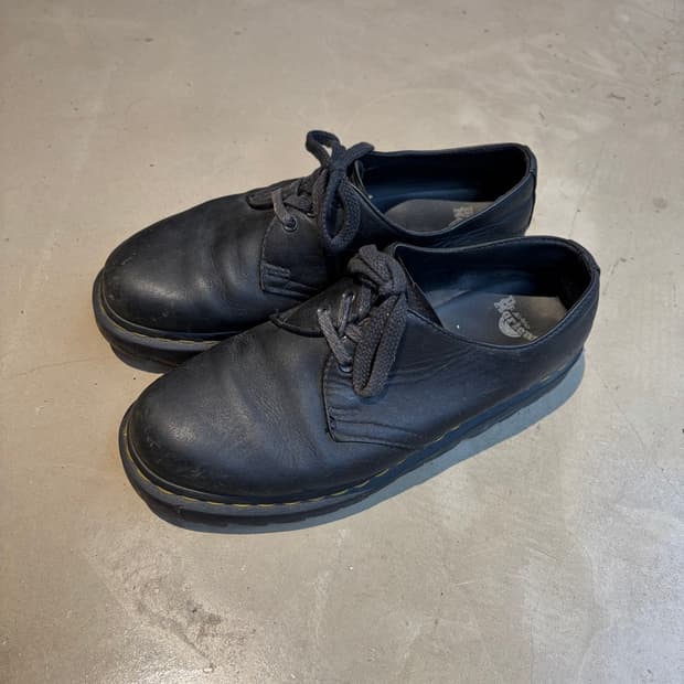 260) Dr. Martens 1461 지기 블랙 윙팁 브로그 슈즈