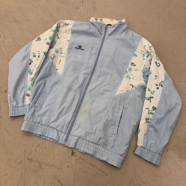 발렌시아가 00s 패턴 투톤 자켓