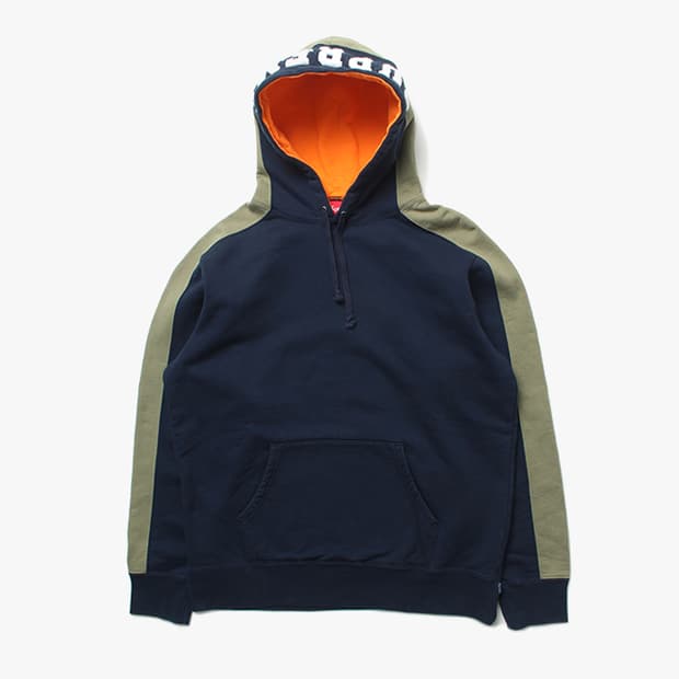 SUPREME "Navy Hoody"