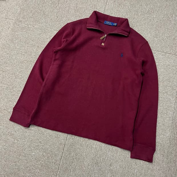 폴로 랄프로렌 반집업 맨투맨