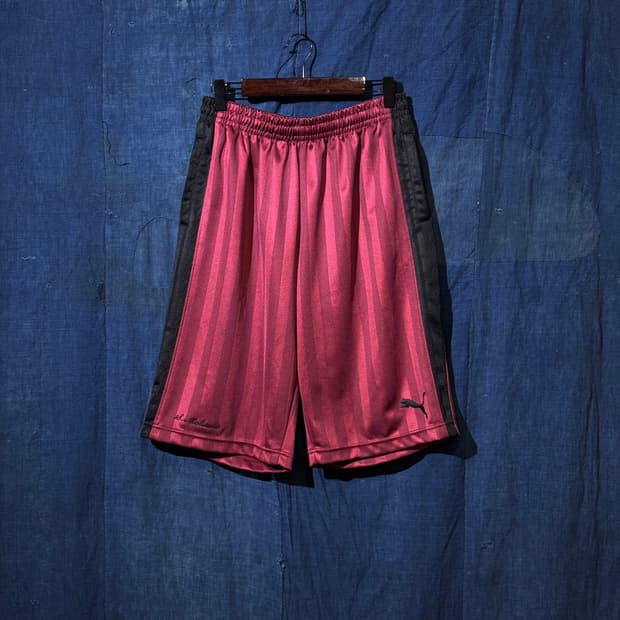 26-28inch ) PUMA Stripe Jersey Shorts