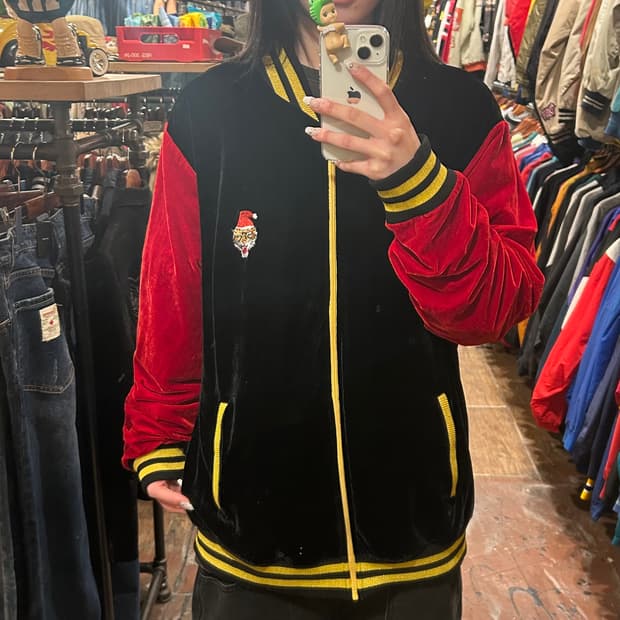 [HI] VTG 벨벳 져지 블랙