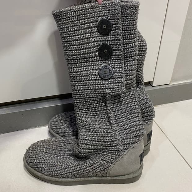 어그 니트 카디 부츠 그레이 / 240